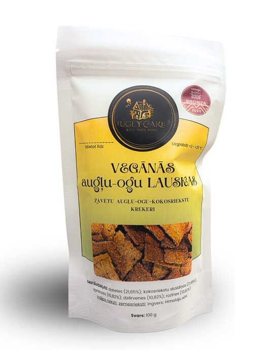 Vegānās augļu-ogu lauskas